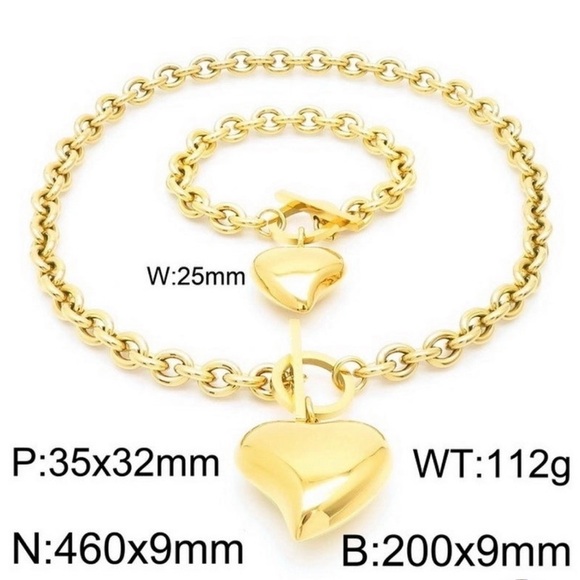 Geometric Stainless Steel Plating Set - Picture 3 of 3